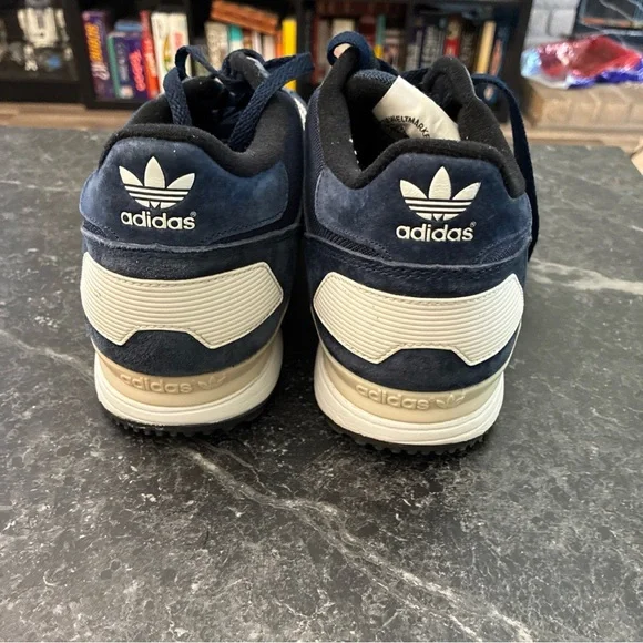 adidas Blue and White Men's Sneakers - Picture 4 of 6